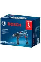 Bosch GSB 550 Darbeli Matkap + 5 Parça Matkap Ucu Seti - 06011A1024
