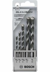 Bosch GSB 550 Darbeli Matkap + 5 Parça Matkap Ucu Seti - 06011A1024