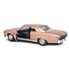 Motor Max 1:18 1967 Chevy Chevelle SS 396 Model Araba Bakır