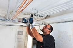 Bosch GBH 18V-24 C + GSB 18V-65 + GWS 18V-11 (3lü Set) + Bez Çanta + 3X5Ah Akülü Set - 0615A5007H