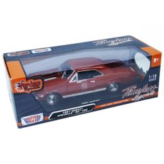 Motor Max 1:18 1967 Chevy Chevelle SS 396 Model Araba Kırmızı