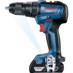 Bosch GSB 18V-50 2x2.0 Ah Çift Akülü Darbeli Vidalama Makinesi - 06019H5100