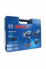 Bosch GSR 180-LI + GDX 180-LI (2x2.0Ah) İkili Set - 06019G5222