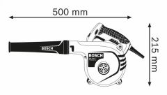 Bosch GBL 800 E Professional Emme/Üfleme Makinesi - 0601980420