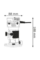 Bosch GKF 550 Professional Freze - 06016A0020