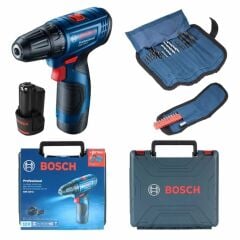 Bosch GSR 120-LI Akülü Vidalama + 23 Parça Aksesuar Seti - 06019G8002