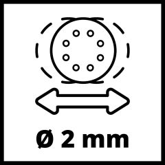 Einhell TE-RS 18 Li-Solo Akülü Eksantrik Zımpara - 4462010