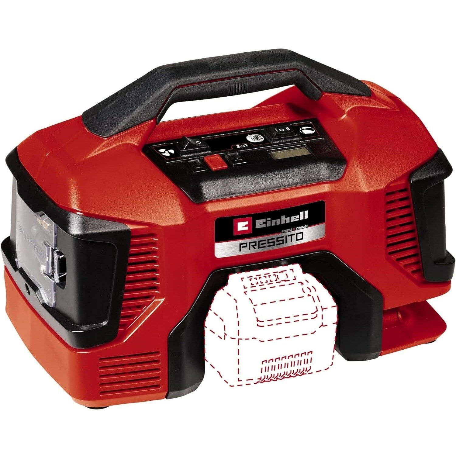 Einhell Pressito 18/21 Akülü Hava Kompresörü – 4020467