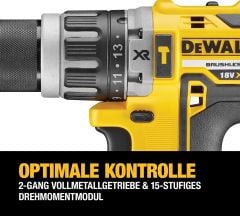 Dewalt DCD796P2-QW 18V 5.0Ah Kömürsüz Çift Bataryalı Profesyonel Darbeli Matkap