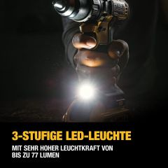 Dewalt DCD796P2-QW 18V 5.0Ah Kömürsüz Çift Bataryalı Profesyonel Darbeli Matkap