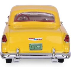 Motor Max 1:18 Chevrolet 1955 Chevy Bel Air Model Araba Sarı