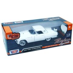 Motor Max 1:18 1956 Ford Thunderbird Model Araba Beyaz