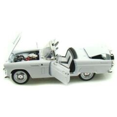 Motor Max 1:18 1956 Ford Thunderbird Model Araba Beyaz