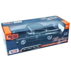 Motor Max 1:18 Chevrolet 1957 Chevy Bel Air Model Araba Siyah