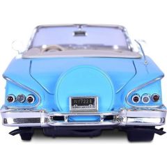 Motor Max 1:18 1958 Chevy Impala Model Araba Mavi