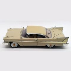 Motor Max 1:18 1958 Plymouth Fury Model Araba Krem