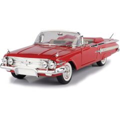 Motor Max 1:18 1960 Chevy Impala Model Araba Kırmızı
