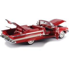 Motor Max 1:18 1960 Chevy Impala Model Araba Kırmızı