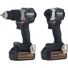Dewalt DCK200MP2T McLaren F1 5.0Ah Çift Akülü İkili Set DCD85M Darbeli Matkap + DCF85M Torklu Vidalama