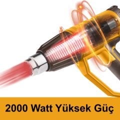 Ingco HG200047 Sıcak Hava Tabancası