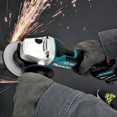 Makita DGA513RTJ 5.0Ah Çift Akülü Avuç Taşlama 125 mm
