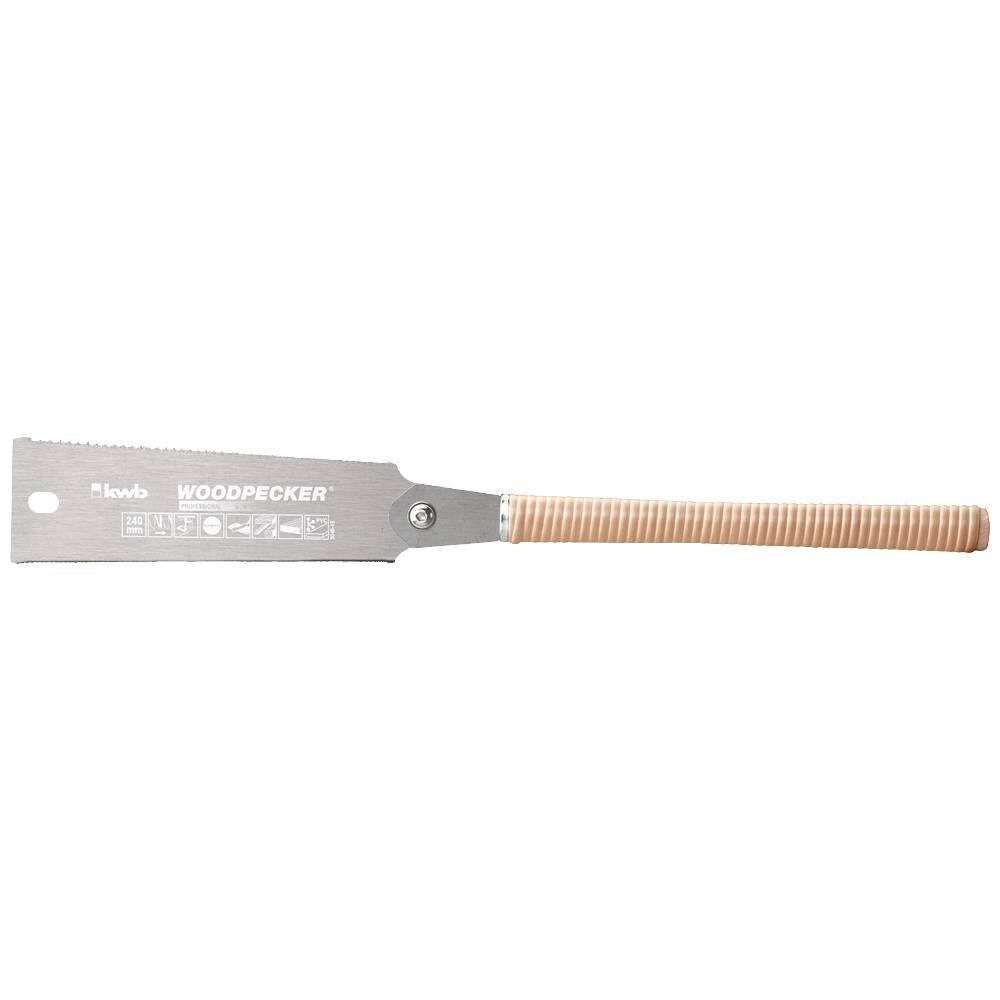 Kwb WoodPecker Çift Ağızlı Japon Testeresi 240mm - 304615