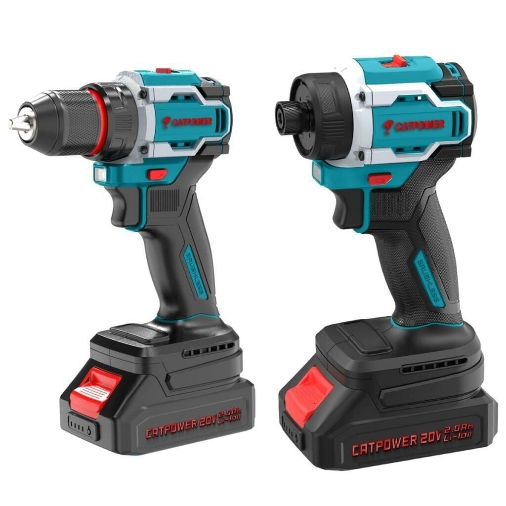 Catpower 5130 Kömürsüz Akülü Matkap ve Torklu Vidalama Seti