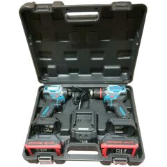 Catpower 5130 Kömürsüz Akülü Matkap ve Torklu Vidalama Seti