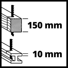 Einhell TE-AP 750 E Kılıç Testere - 4326170