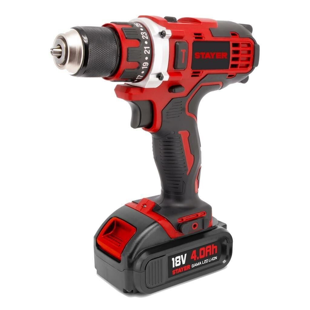 Stayer PB18BL2022PK 4.0Ah Çift Akülü Kömürsüz Darbeli Vidalama