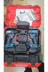 Catpower 5135 Kömürsüz 2 li Set Akülü Vidalama +Torklu Vidalama