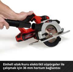 Einhell TE-CS 18/150 Li – Solo Akülü Daire Testere - 4331220