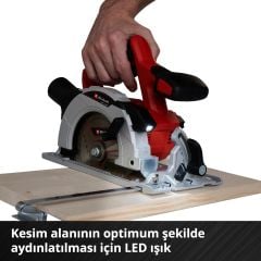 Einhell TE-CS 18/150 Li – Solo Akülü Daire Testere - 4331220