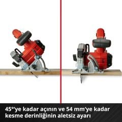 Einhell TE-CS 18/165-1 Li – Solo Akülü Daire Testere - 4331207