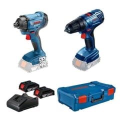 Bosch GSR 180 Li Akülü Vidalama + GDR 18V-160 Somun Sıkma 2.0Ah Çift Akülü Set – 0615990M8J