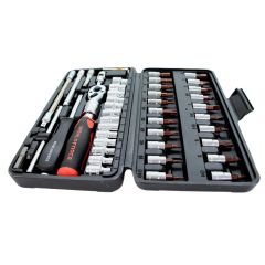 Worldforce 11503 S-Ultra 46 Parça Profesyonel Lokma Takımı 1/4''