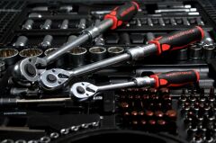 Worldforce 11505 S-Ultra 156 Parça Profesyonel Lokma Takımı 1/4'',3/8'',1/2'' Lokma Seti