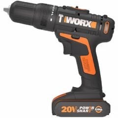Worx WX371.10 2Ah Çift Akülü Darbeli Matkap + 30 Parça Aksesuar Seti
