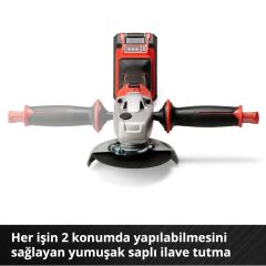 Einhell AXXIO 18/125 Solo Akülü Avuç Taşlama - 4431140