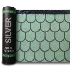 Alteks Silver Yeşil Yonca Desenli Kumlu Su Yalıtım Membranı (Şingıl)