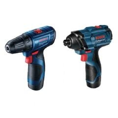 Bosch GDR 120-LI + GSR 120-LI Akülü Somun Sıkma + Vidalama Set - 06019G8023