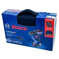 Bosch GSR 18V-50 Professional 2.0Ah Çift Akülü Vidalama + 43 Parça Set - 06019H5004
