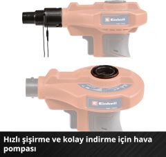 Einhell CE-AP 18 + CE-CC 18 + 2,0 Ah Kit Akülü Araç Kompresör Seti - 2070111