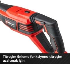 Einhell TE-AP 18/28 Li BL Solo Akülü Kılıç Testere - 4326310
