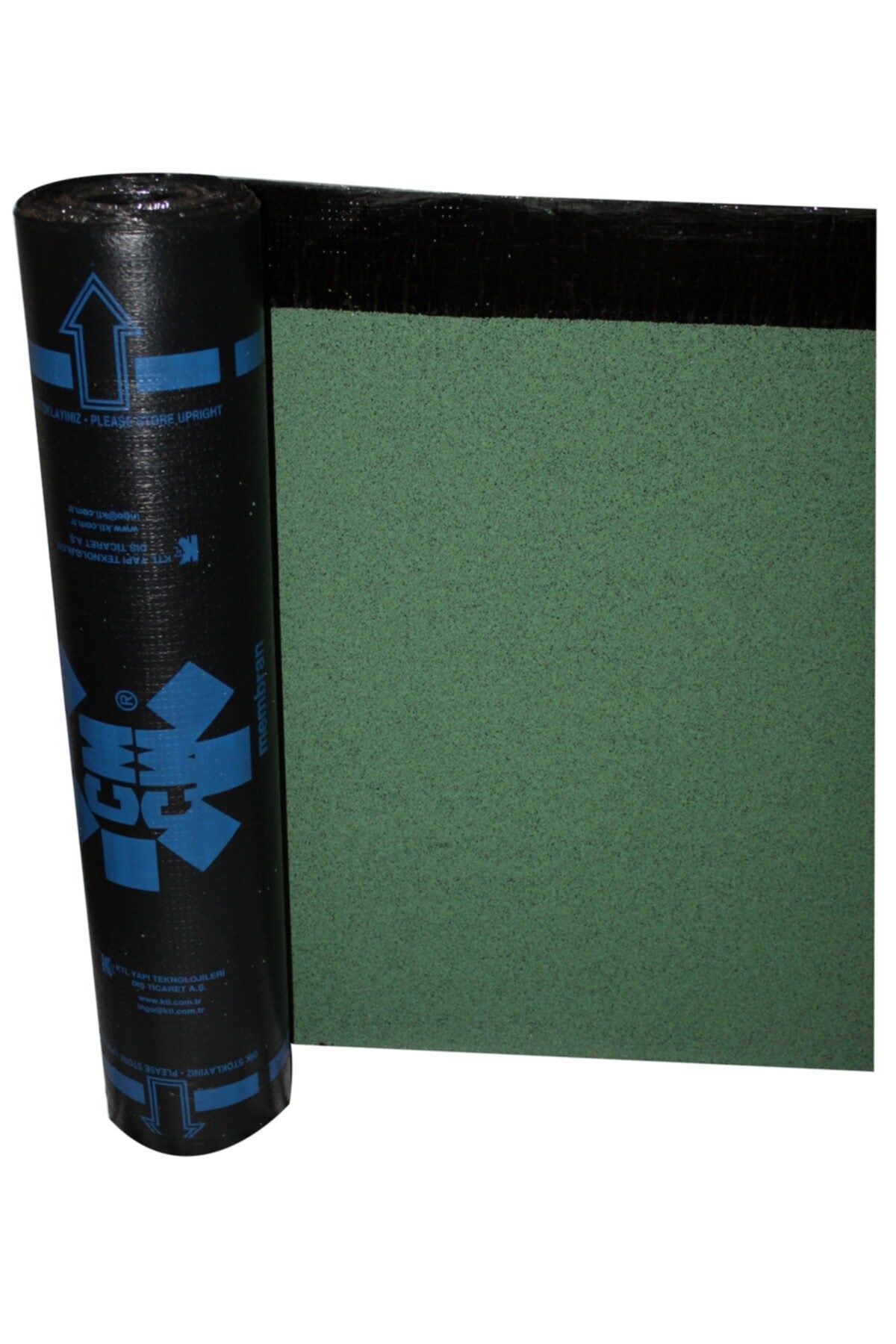 Yeşil Düz Kumlu Su Yalıtım Membranı (Şıngıl)