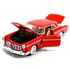Motor Max 1 24 Diecast 1955 Chrysler C300 Model Araba Kırmızı