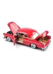 Motor Max 1 24 Diecast 1955 Chrysler C300 Model Araba Kırmızı