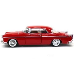 Motor Max 1:24 Chrysler C300 1955 Model Araba Kırmızı