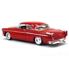 Motor Max 1:24 Chrysler C300 1955 Model Araba Kırmızı