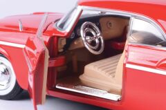 Motor Max 1:24 Chrysler C300 1955 Model Araba Kırmızı